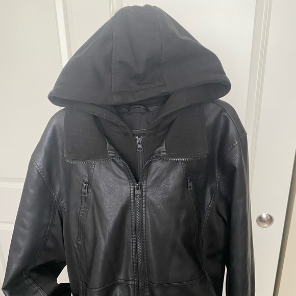 Guess Leather Jacket - Picture 2 of 8